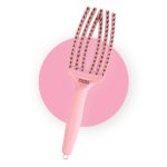 Olivia Garden Fingerbrush Combo Think – Soft Pink četka za kosu