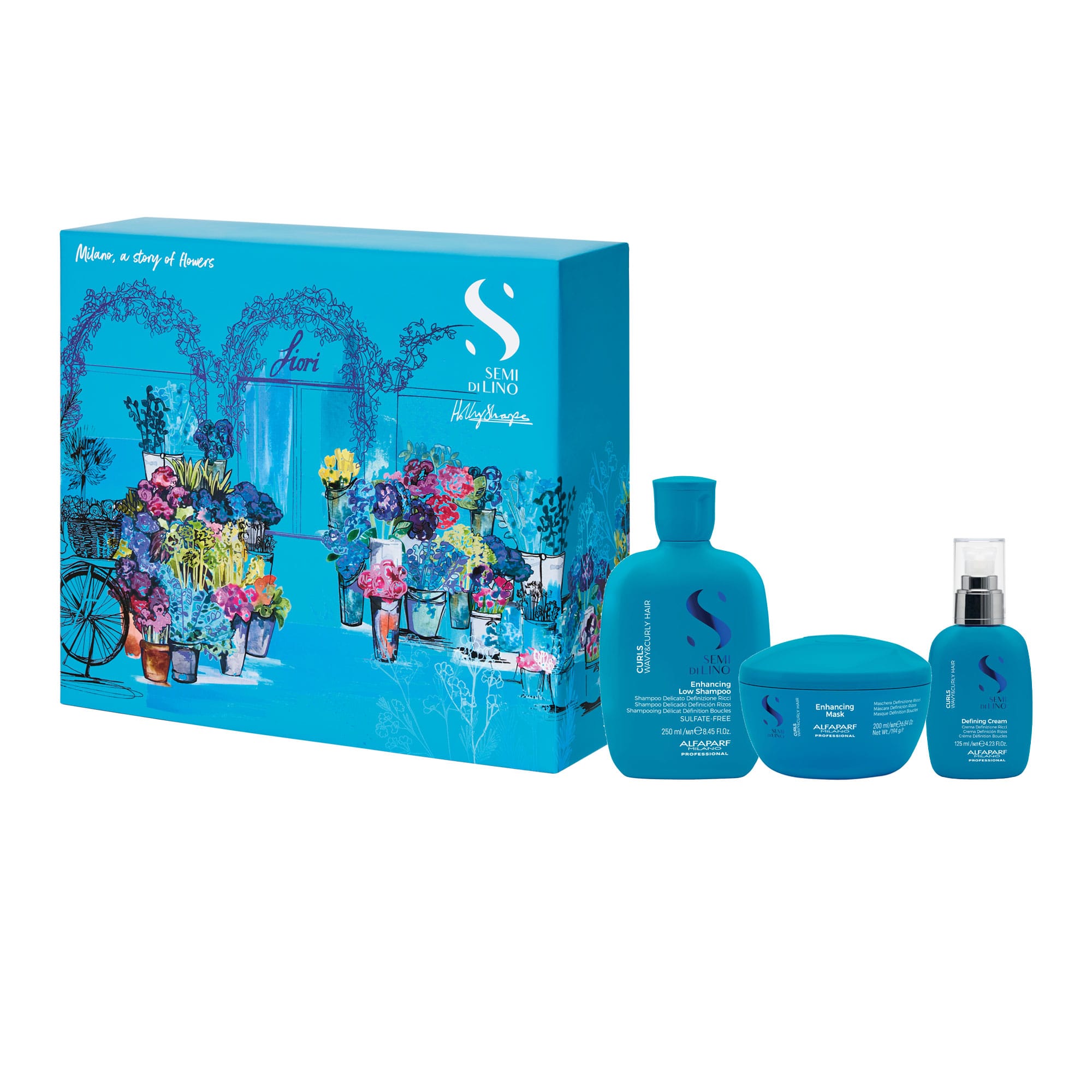 Alfaparf Semi Di Lino Curls Holiday Kit 2024