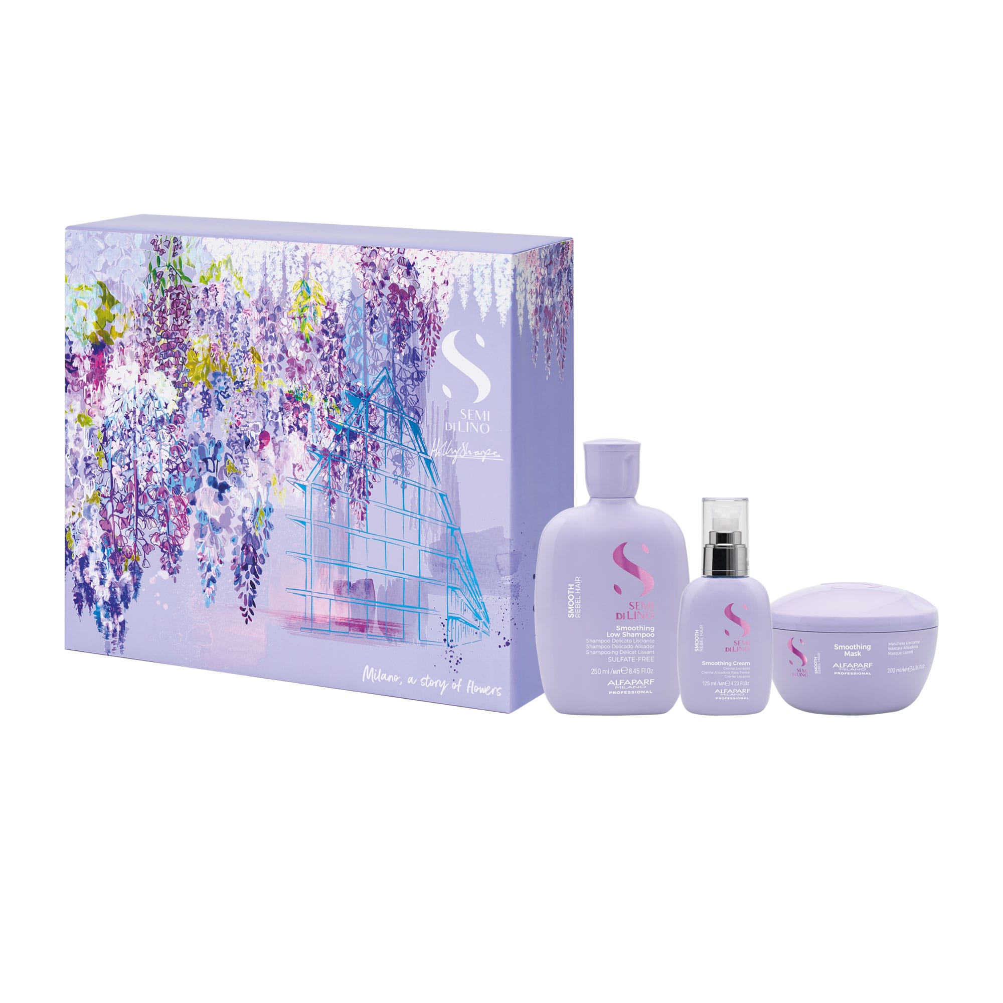 Alfaparf Semi Di Lino Smoothing Holiday Kit