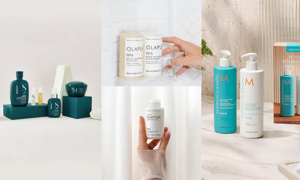 Najbolji setovi za kućnu rekonstrukciju kose Alfaparf Reconstruction Set vs. Olaplex 3-4-5 vs. Moroccanoil Repair Set