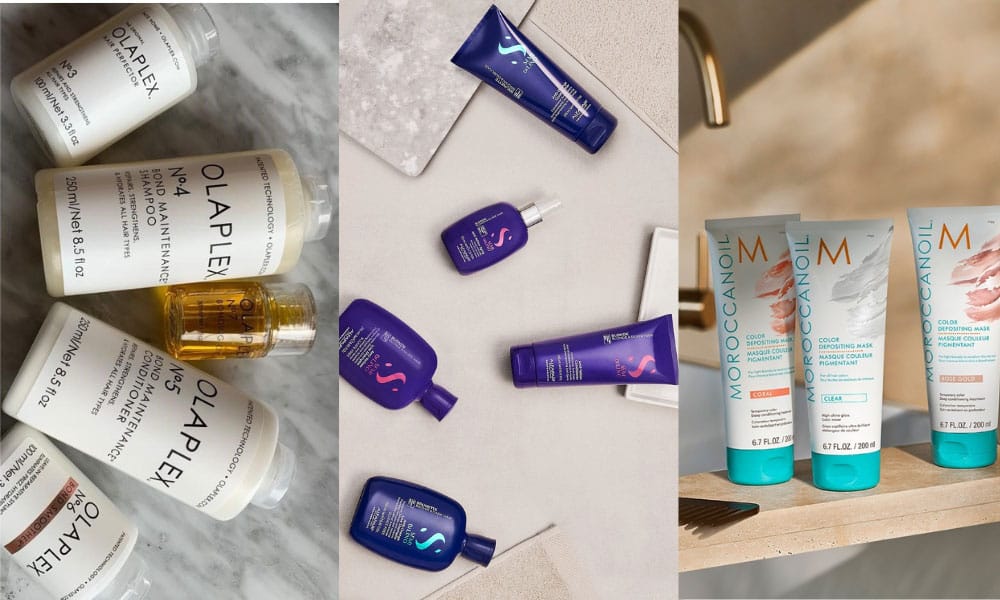 Zaštita boje i sjaja: Alfaparf Semi Di Lino Color Protection vs. Moroccanoil Color Care Mask vs. Olaplex No.3 + No.5