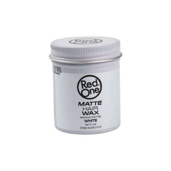 Red One Matte Hair Wax White 100ml