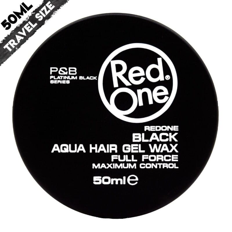 Red One Black Aqua Hair Gel Wax 50 ml