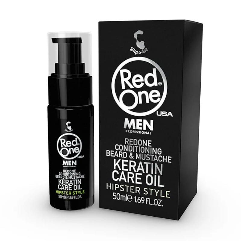 RedOne Keratin Care Oil – Beard & Mustache Hipster Style 50ml