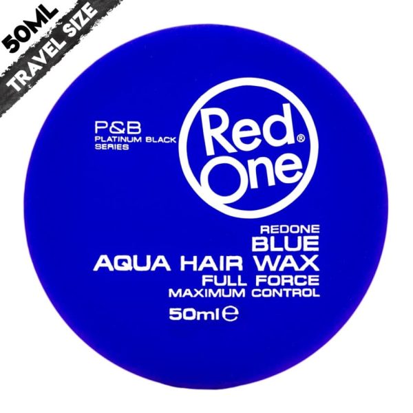 Red One Aqua Hair Wax Blue Full Force 50 ml
