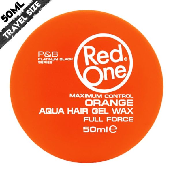 Red One Orange Aqua Hair Gel Wax 50 ml