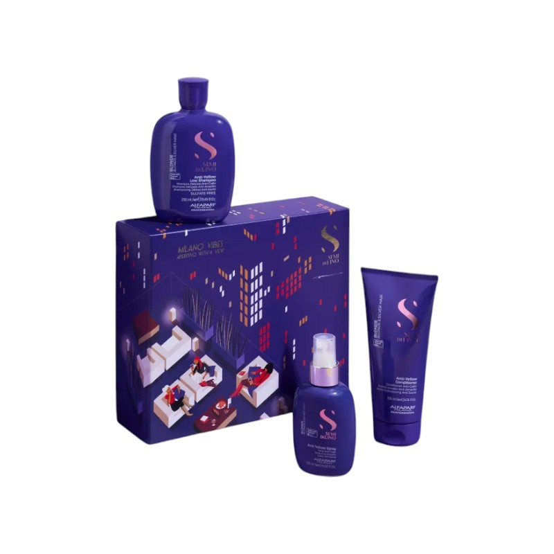 Alfaparf Milano Semi di Lino Blonde Holiday kit 2025