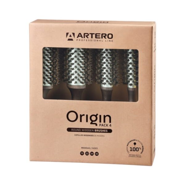 Artero Origin Brush Pack – profesionalni set okruglih četki (4 kom)