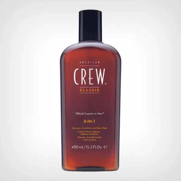 American Crew 3-IN-1 450ml - Šampon, Kondicioner i Losion