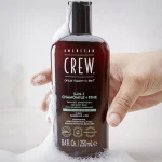 American Crew 3in1 Relaxing (Kamilica + Bor) - Šampon, Kondicioner i Losion