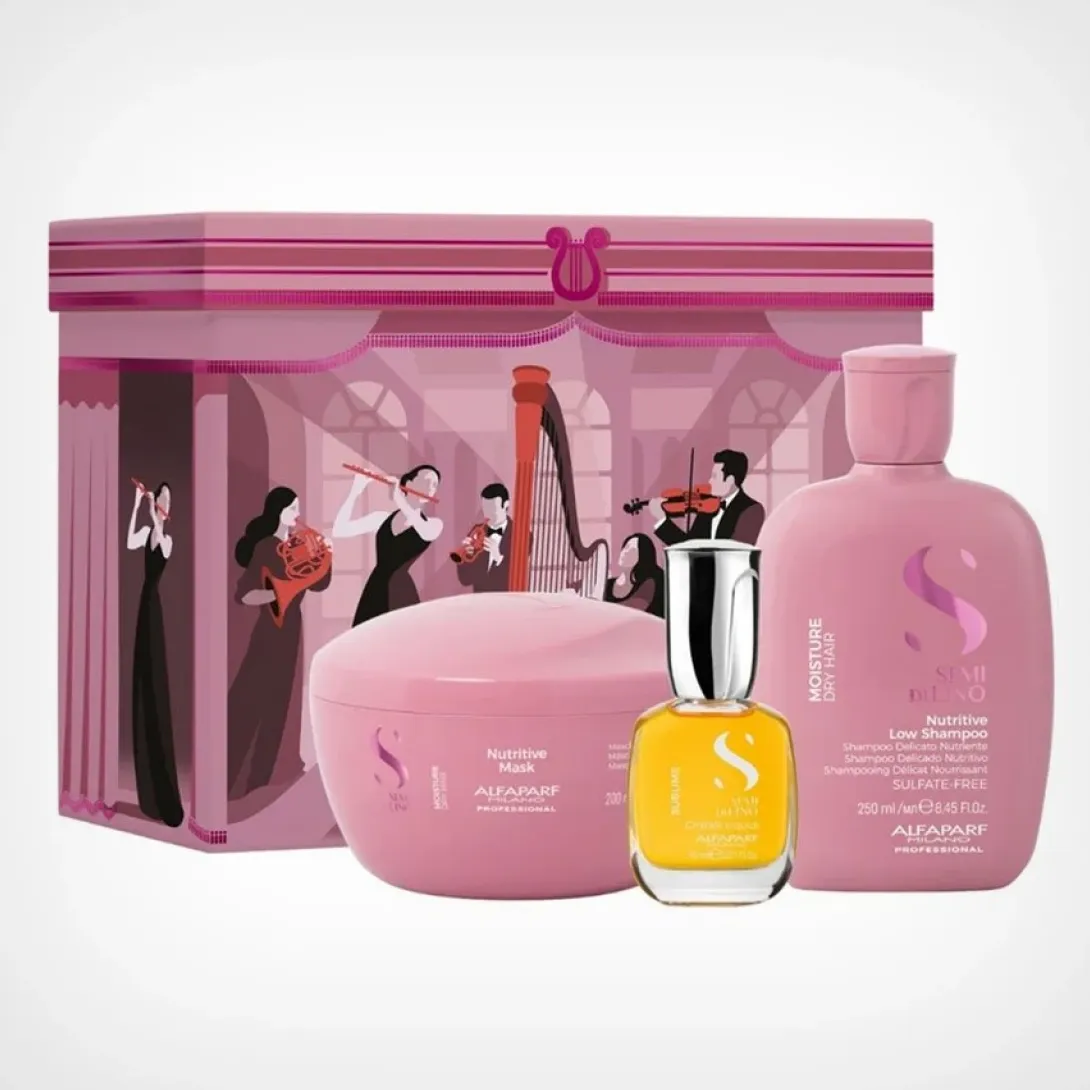 Alfaparf Semi Di Lino Moisture Holiday set